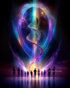 光DNA12螺旋が接続開始 by レディ・ナダ