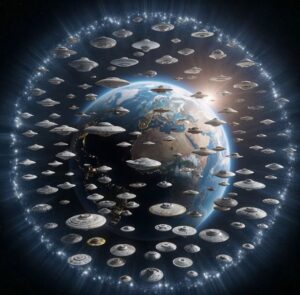 3Iアトラスと後続数万の宇宙船 by 12次元クリエーターズ