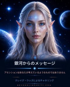 アセンションの考え方を変える by 銀河